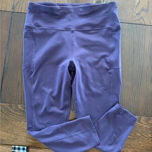 Women’s purple XL 7/8 length leggings